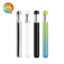 Free online website round 530mah micro USB rechargeable cbd oil vape pen BANANA empty 0.5ml 1ml cbd pod vape